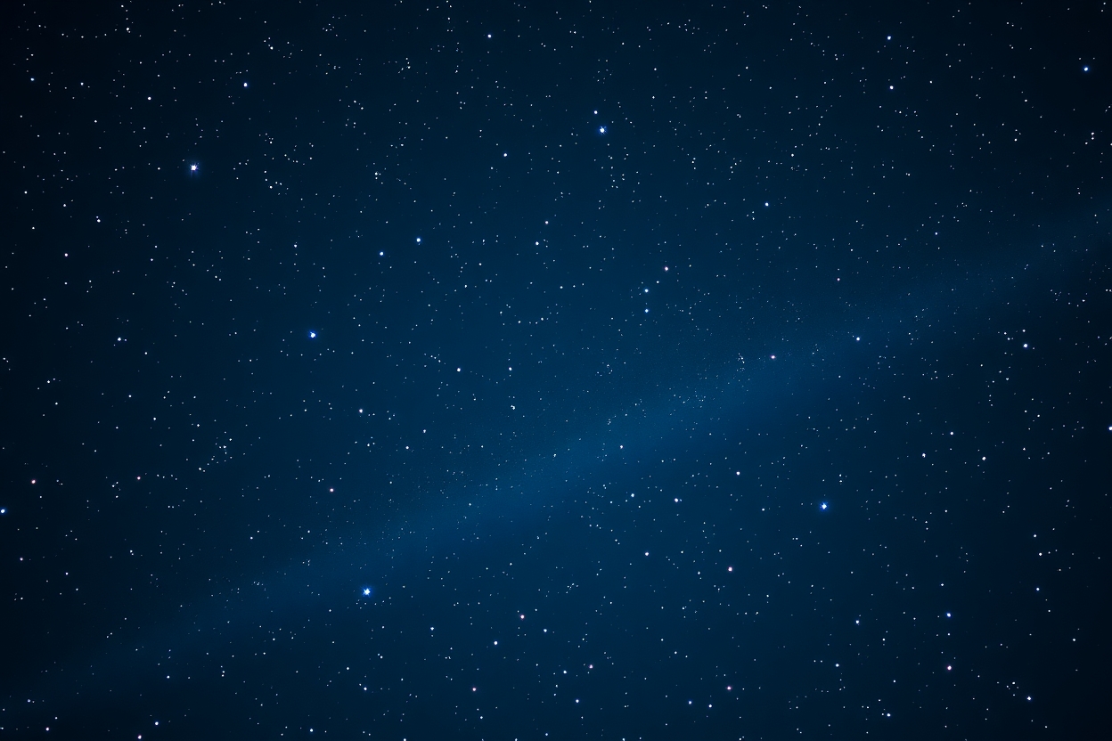 Sternenhimmel und kosmische Elemente